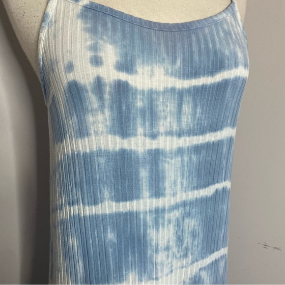 Anthropologie Opt blue tie dye maxi dress - Picture 4 of 8